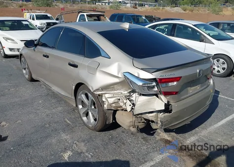 2018 Honda Accord Touring из США, поврежденный, VIN 1HGCV1F98JA052192